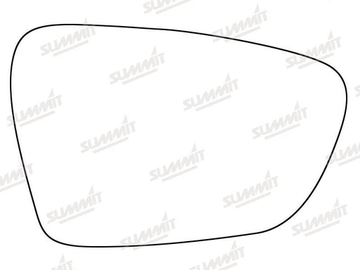 Summit Stick-On Aspheric Mirror Glass fits Kia Ceed 12 on RHS Summit - Bars 4 Cars
