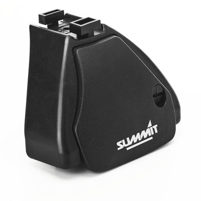 Summit SUP-056  Premium Multi Fit Roof Bars, Black Steel, Set of 2