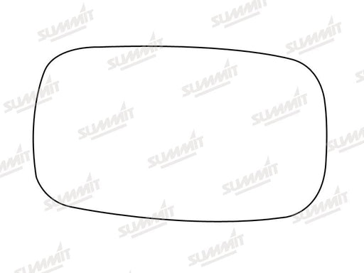 Summit Stick-On Anti Dazzle Mirror Glass fits Ford Mondeo LHS Summit - Bars 4 Cars