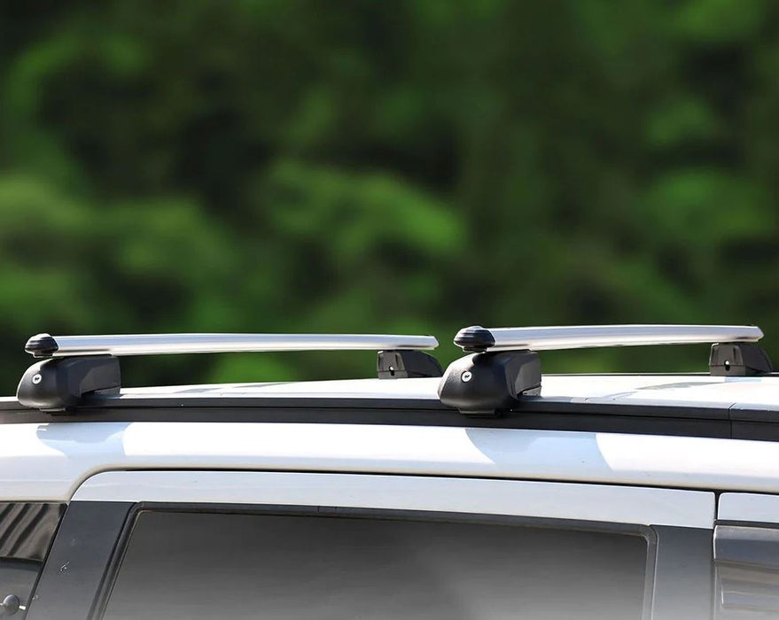 Roof Bars Rack Silver Locking fits Toyota  Sequoia 2022-