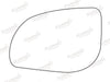 Summit Stick-On Standard Mirror Glass fits Hyundai i10 i20 09 on LHS Summit - Bars 4 Cars