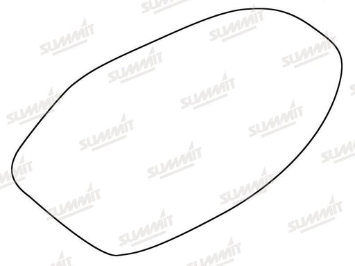 Summit Stick-On Standard Mirror Glass fits Audi A7 & RS7 LHS Summit - Bars 4 Cars