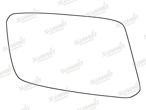 Summit Stick-On Standard Mirror Glass fits Lada Riva Samara RHS Summit - Bars 4 Cars