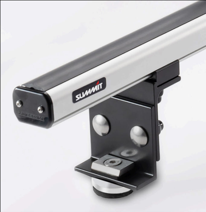 Summit 3 x Aluminium Fixed Point Roof Bars Rack 1.5m fits Volkswagen Crafter Summit - Bars 4 Cars