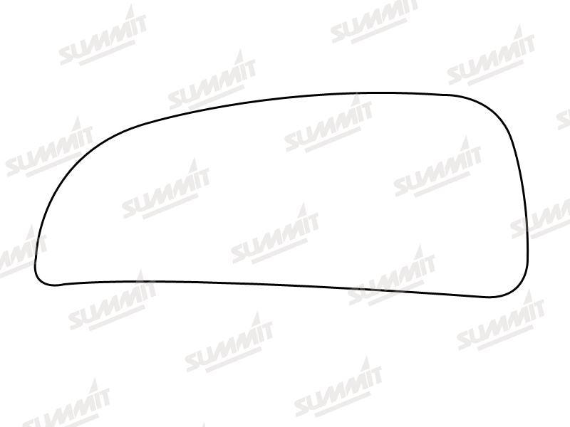 Summit Heated Base Plate With Lower Blind-Spot Mirror Glass fits Fiat Ducato, Peugeot Boxer 06 on RHS Summit - Bars 4 Cars