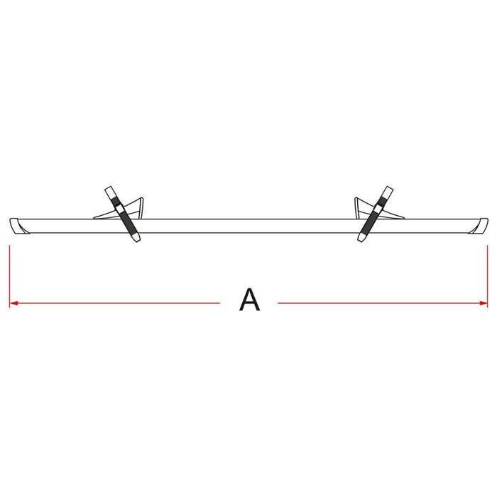 Fiamma Rail Premium XL Premium Quality & Durability Fiamma - Bars 4 Cars