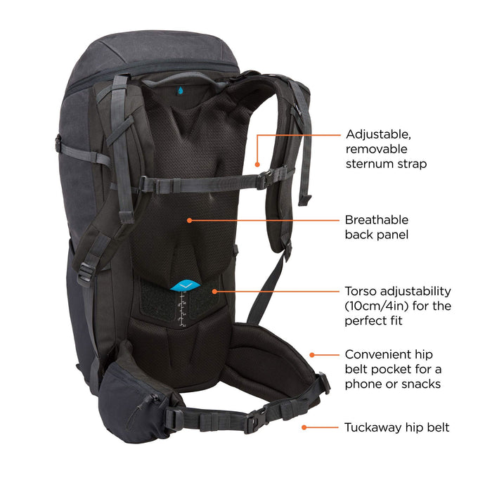 Thule AllTrail X 35L hiking backpack - Obsidian Thule - Bars 4 Cars