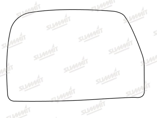 Summit Heated Base Plate With Lower Blind-Spot Mirror Glass fits Iveco Daily LHS Summit - Bars 4 Cars