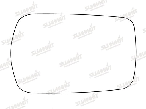 Summit Stick-On Standard Mirror Glass fits Volvo 240 RHS Summit - Bars 4 Cars