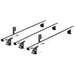 Summit Commercial 3 x Aluminium Fixed Point Roof Bars Rack 1.3m SULC-001 Summit - Bars 4 Cars