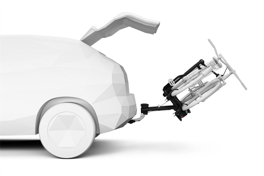 Thule EasyFold 3 two-bike platform towbar bike rack black Thule - Bars 4 Cars