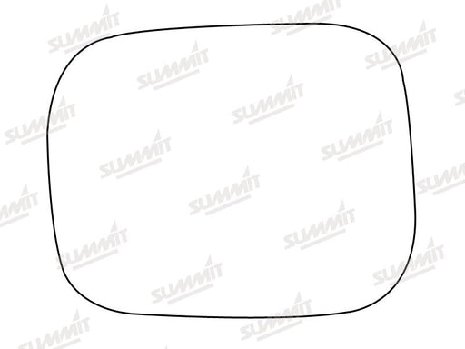 Summit Stick-On Standard Mirror Glass fits Volvo XC70 06 on LHS Summit - Bars 4 Cars