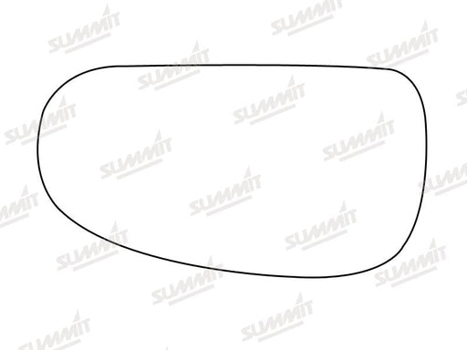 Summit Stick-On Aspheric Mirror Glass fits Audi TT RHS Summit - Bars 4 Cars