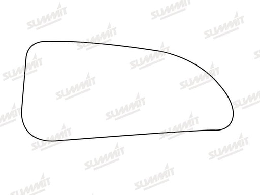 Summit Stick-On Commercial Lower Blind-Spot Mirror Glass fits Nissan Interstar, Renault Master, Vauxhall Movano LHS Summit - Bars 4 Cars