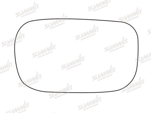 Summit Stick-On Standard Mirror Glass fits Toyota Celica 99 on LHS Summit - Bars 4 Cars