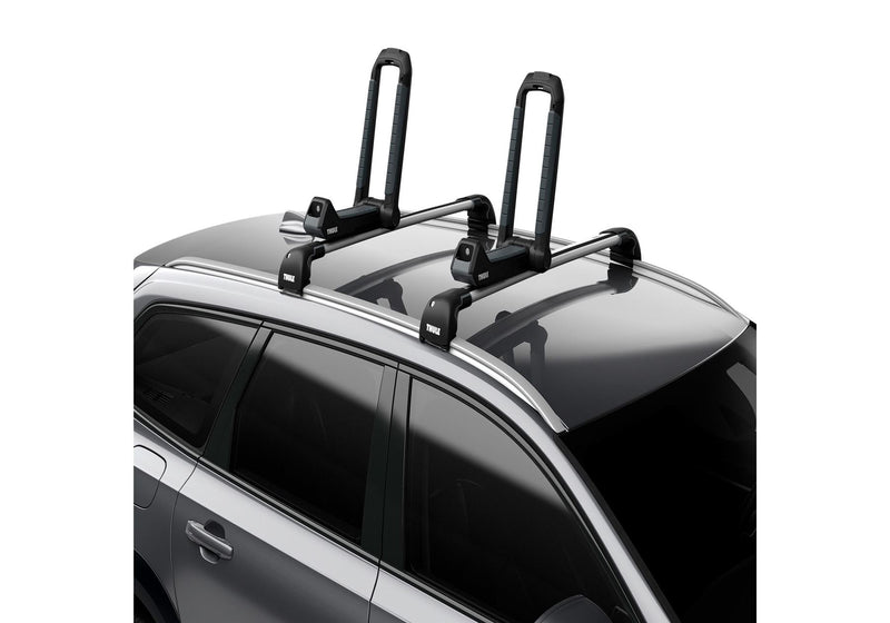 Thule Hull-a-Port Aero kayak rack foldable j-style black Thule - Bars 4 Cars