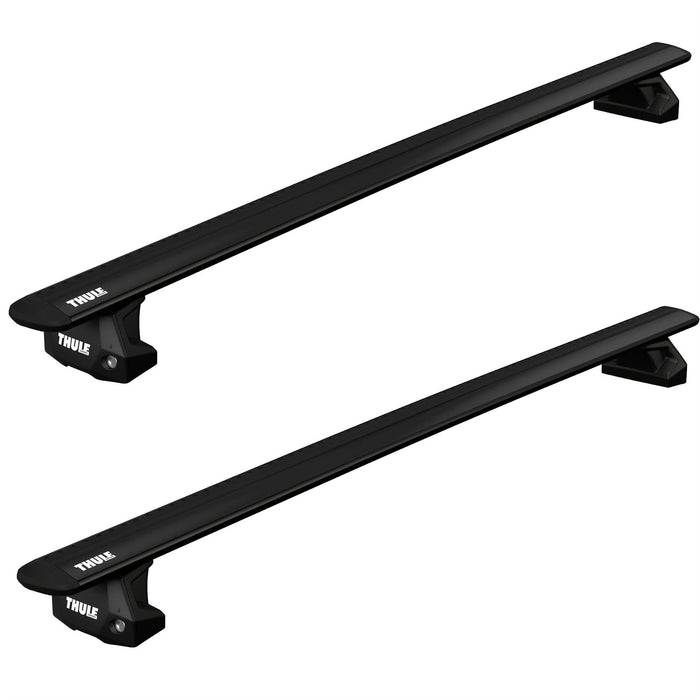 Thule WingBar Evo Roof Bars Black fits Ford Transit Courier 2024- 4 doors with Fixed Points Thule - Bars 4 Cars