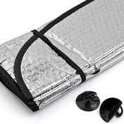 Sakura Windscreen Sunshade - Silver Reflective Sakura - Bars 4 Cars