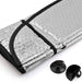 Sakura Windscreen Sunshade - Silver Reflective Sakura - Bars 4 Cars