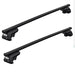 Thule SquareBar Evo Roof Bars Black fits Dacia Bigster 2025- 5 doors with Raised Rails Thule - Bars 4 Cars