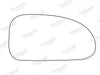 Summit Stick-On Standard Mirror Glass fits Hyundai Coupe RHS Summit - Bars 4 Cars