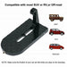 Vehicle Access Roof Of Car Door Step Rooftop Doorstep ,Latch Pedal Hook KC Summit - Bars 4 Cars