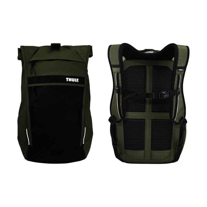 Thule Paramount Commuter Rucksack 18L Olivine Green Cycling Backpack Thule - Bars 4 Cars