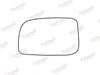Summit Stick-On Standard Mirror Glass fits Daihatsu Sirion 07 to 14 LHS Summit - Bars 4 Cars