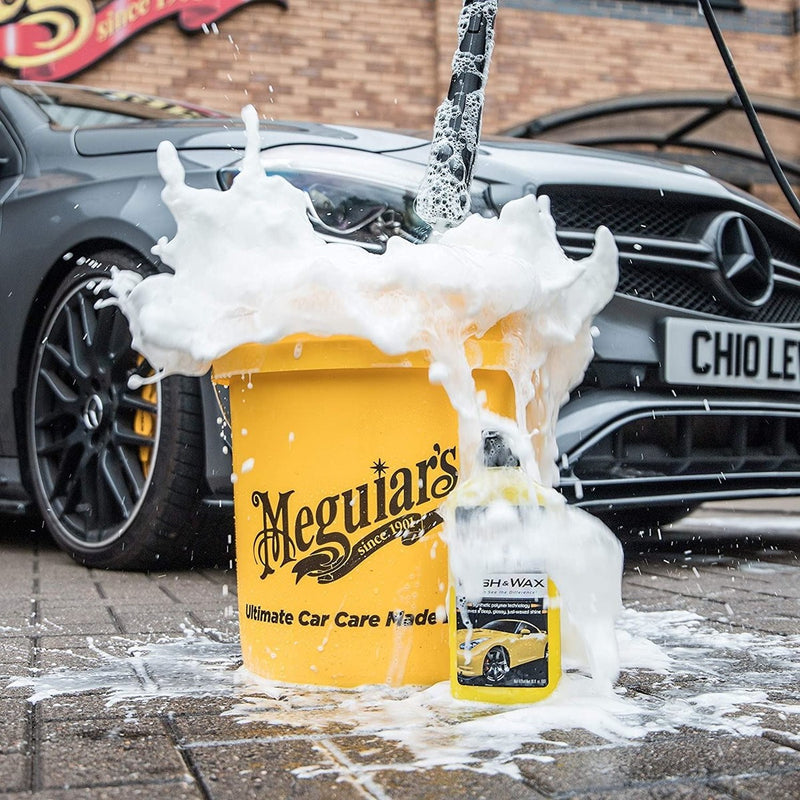 Meguiar's RG203 Yellow 5 US Gallon Bucket Meguiar's - Bars 4 Cars