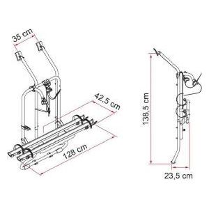 Fiamma Carry-Bike Vw T4 D 02096-22- Fiamma - Bars 4 Cars
