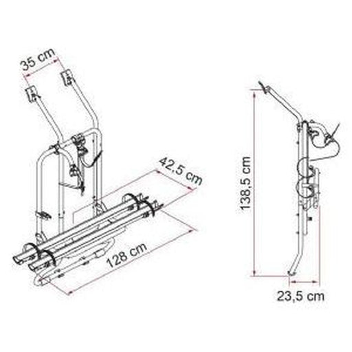 Fiamma Carry-Bike Vw T4 D 02096-22- Fiamma - Bars 4 Cars