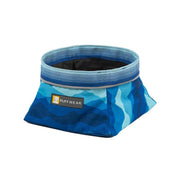 Ruffwear Quencher Dog Bowl with Coastal Mountains Print (Medium) Ruffwear - Bars 4 Cars