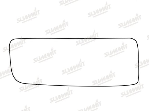 Summit Non-Heated Base Plate With Lower Blind-Spot Mirror Glass fits VW Crafter 06 on LHS Summit - Bars 4 Cars