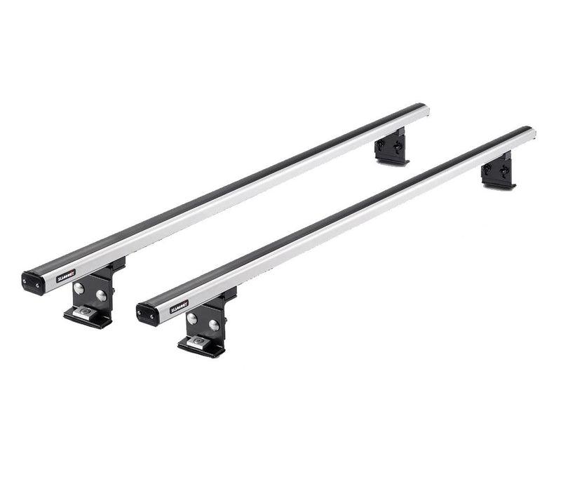 Summit Commercial 2 x Aluminium Fixed Point Roof Bars Rack 1.25m SULC-006 Summit - Bars 4 Cars