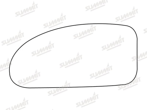 Summit Non-Heated Base Plate With Standard Mirror Glass fits Ford Focus 98 to 04 LHS Summit - Bars 4 Cars