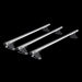 Summit Commercial 3 x Aluminium Fixed Point Roof Bars Rack 1.5m SULC-013 Summit - Bars 4 Cars