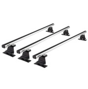 Summit Commercial 3 x Aluminium Fixed Point Roof Bars Rack 1.7m SULC-015 Summit - Bars 4 Cars