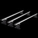 Summit Commercial 3 x Aluminium Fixed Point Roof Bars Rack 1.7m SULC-015 Summit - Bars 4 Cars