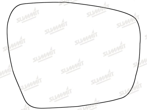 Summit Stick-On Standard Mirror Glass fits Ford S-Max 15 on RHS Summit - Bars 4 Cars