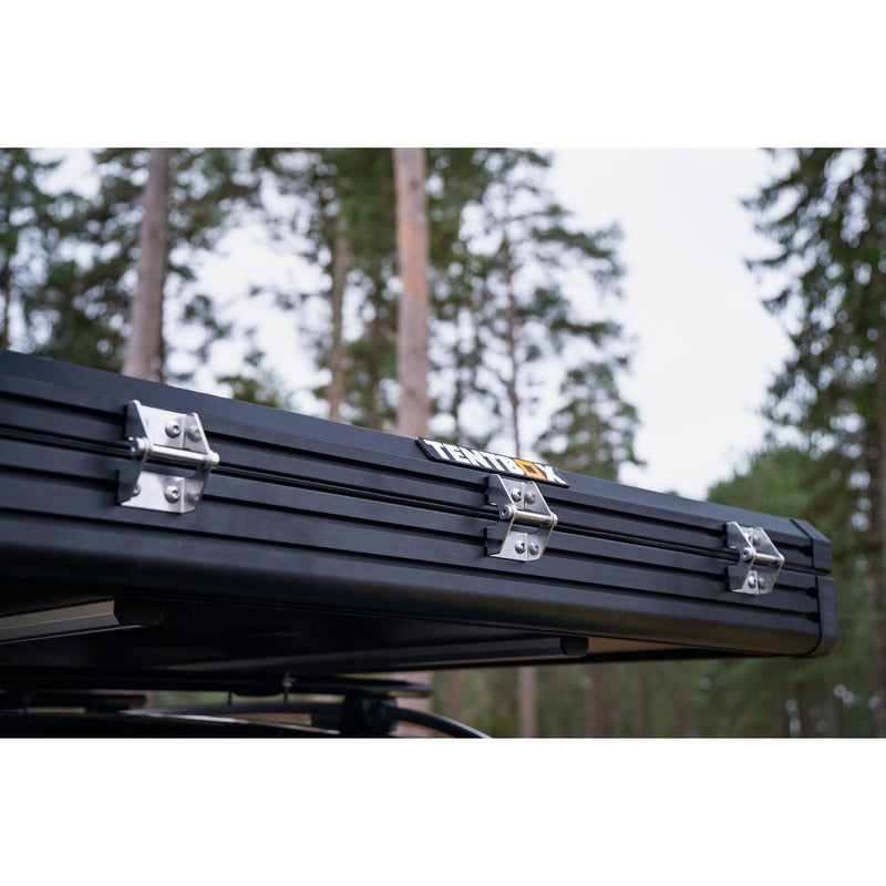 TentBox Cargo 2.0 (Sunset Orange) 2 Person Roof Tent TENTBOX - Bars 4 Cars