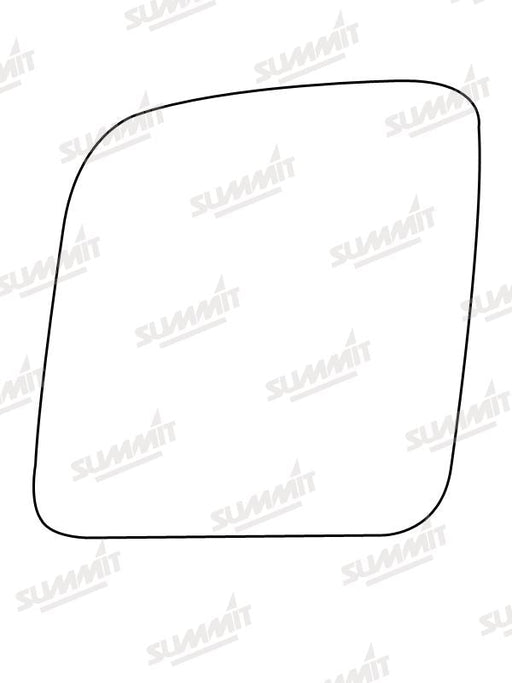 Summit Heated Base Plate With Commercial Mirror Glass fits Ford Transit Connect LHS Summit - Bars 4 Cars