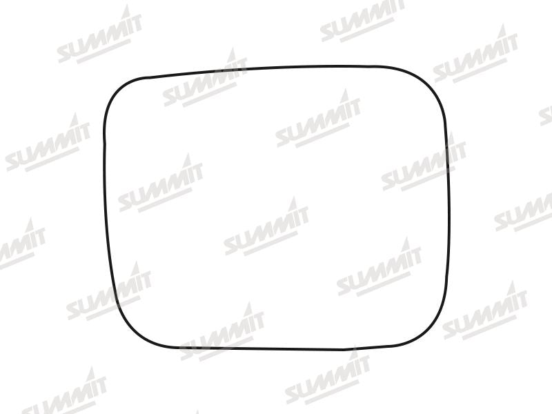 Summit Heated Base Plate With Standard Mirror Glass fits Jeep Renegade 13 on RHS Summit - Bars 4 Cars