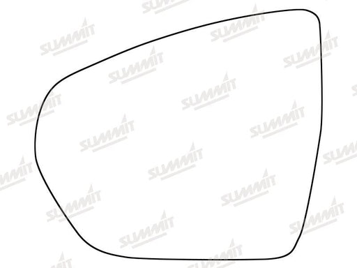 Summit Stick-On Standard Mirror Glass fits Vauxhall Grandland X 18 on LHS Summit - Bars 4 Cars
