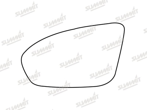 Summit Stick-On Standard Mirror Glass fits BMW 5 Series, M5, F10 & F18 13 On LHS Summit - Bars 4 Cars