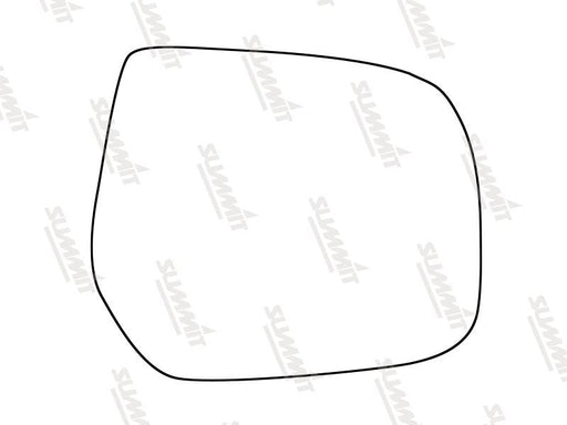 Summit Stick-On Standard Mirror Glass fits Ford Ranger 06 to 14 RHS Summit - Bars 4 Cars