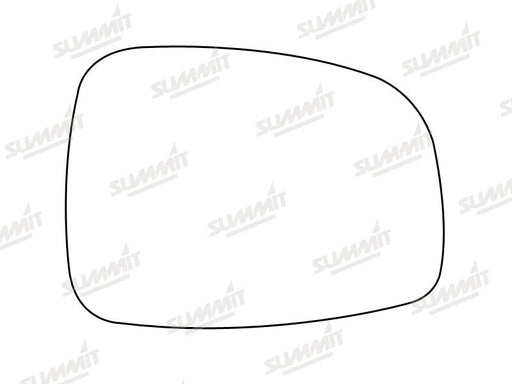 Summit Stick-On Standard Mirror Glass fits Suzuki Swift 05 on RHS Summit - Bars 4 Cars