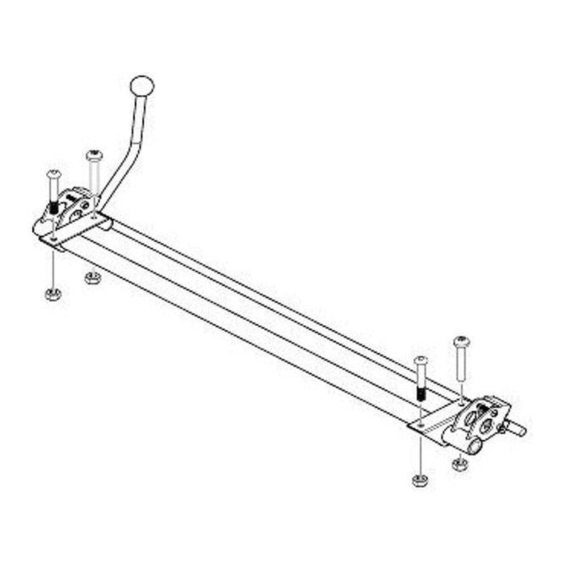 Thule Axle arking brake assembly - Thule Courier Replacement Part 1500054796 Thule - Bars 4 Cars