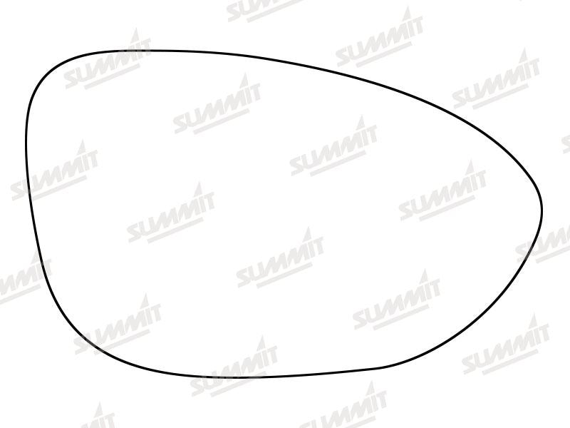 Summit Stick-On Standard Mirror Glass fits BMW Z4 RHS Summit - Bars 4 Cars