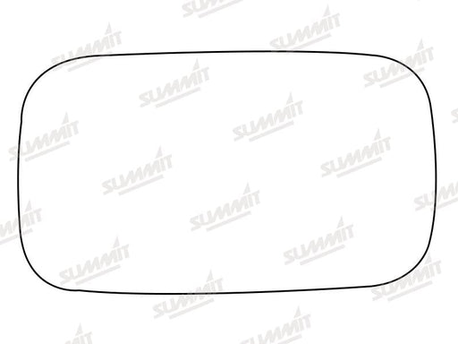 Summit Stick-On Aspheric Mirror Glass fits Volvo V50 04 to 12 RHS Summit - Bars 4 Cars