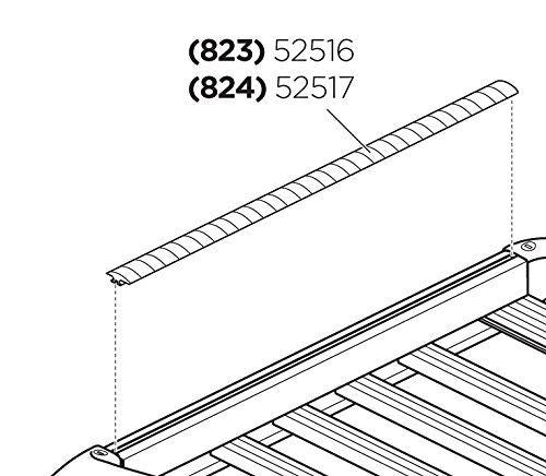 Thule Cover strip T-track 823 Spare / Replacement Part 1500052516 / 52516 Thule - Bars 4 Cars